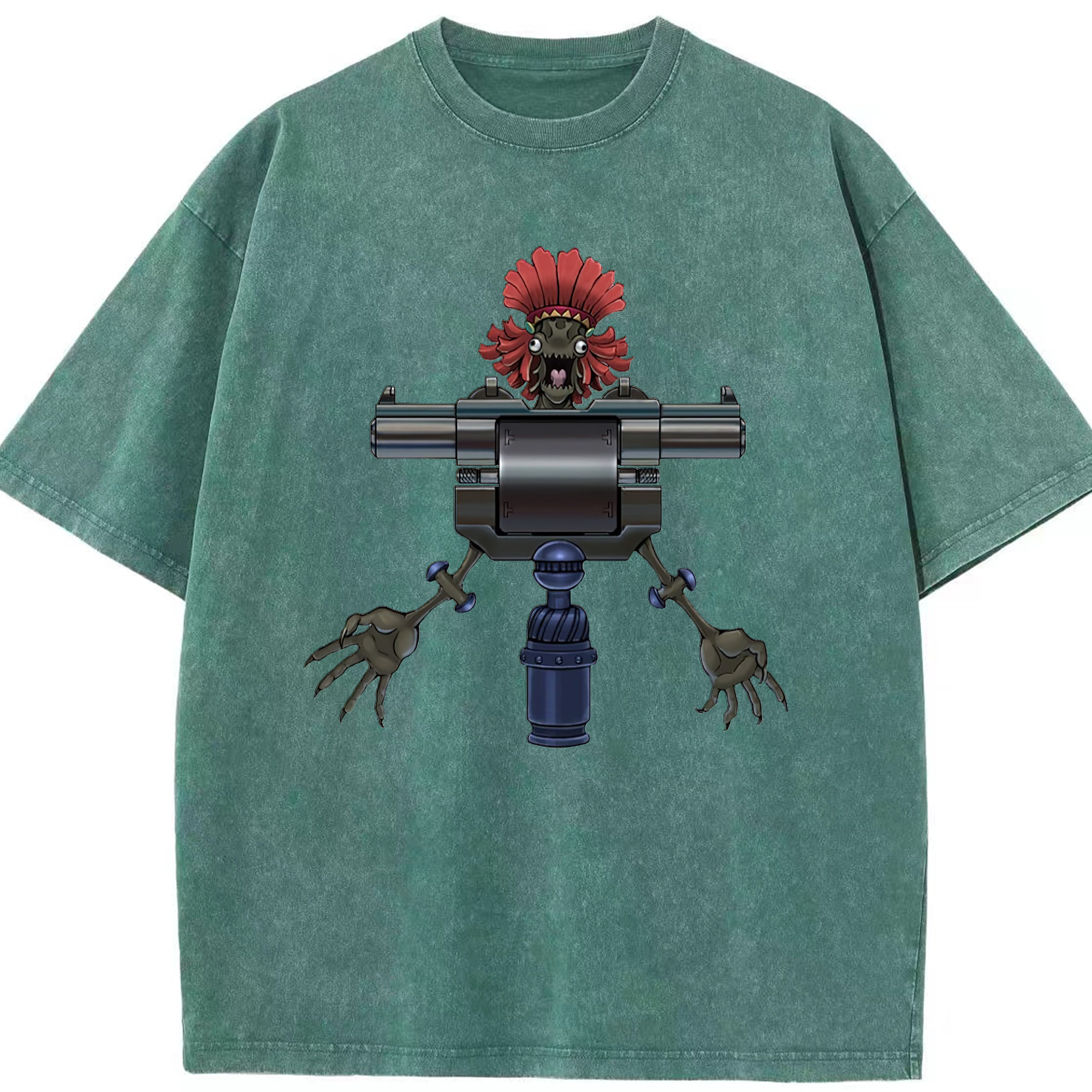 （画像用） 遊☆戯☆王 Yu-Gi-Oh! 綿100% ヴィンテージ風 半袖Tシャツ（フロントプリント）